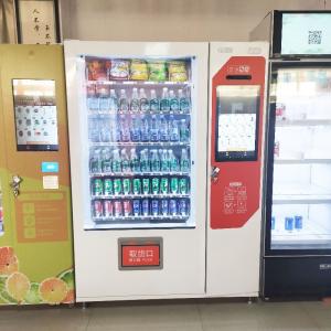 Quality Breakfast Lunch Fast Food Vending Machine Fast Food Box Lunch Vending Machine With Microwave Heating wholesale