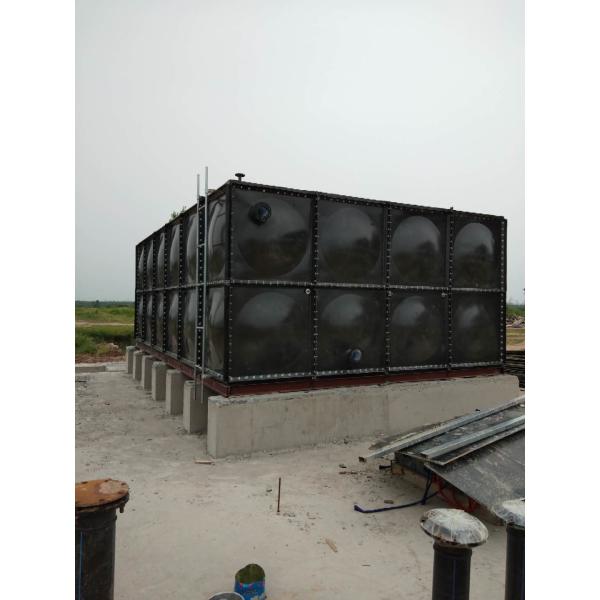Industrial Q235 Steel Panel Stainless Steel Water Tank For Wastewater Storage 4000 Liter