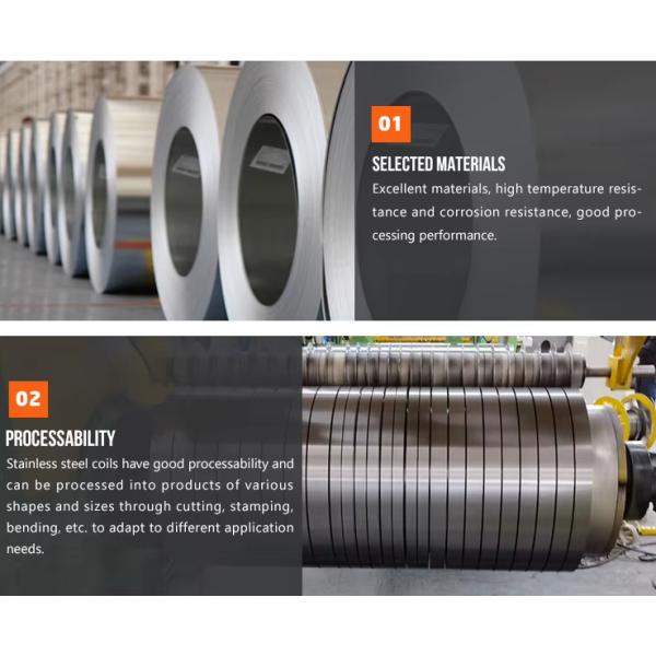 Corrosion Resistant Stainless Steel Coils 904L 304 Stainless Steel Roll