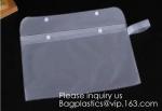 Waterproof Matte Sliding Zipper Pvc Eva Bag With Logo Printing,Eco-friendly Heat