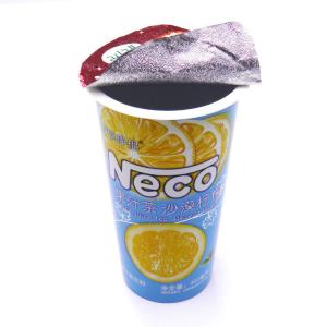 Quality 500g Single Wall Frosted Milk Tea Plastic Cups With Logo Lids And Straws wholesale