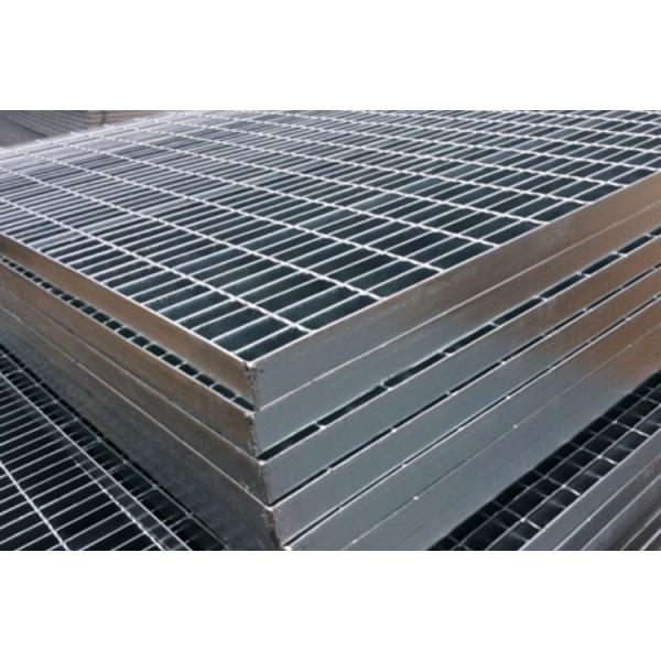 Cheap 30x100mm Pitch Galvanized Steel Grating 6mm Crossbar Metal Grating for sale