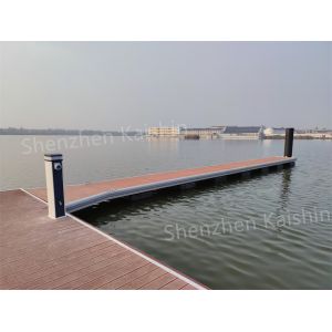 Marine Aluminum Alloy Floating Dock Float Platform Pontoon Bridge