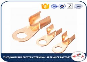 China Tin Plated Copper Cable Lugs OT Series / Electrical Terminal Lugs on sale