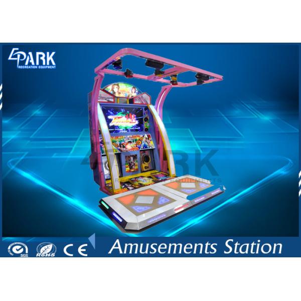 Commercial Dance Hero Arcade Dance Machine Easy Operated With Flash Light