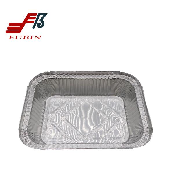 190*138mm Rectangular Foil Trays 650ml For Restaurant
