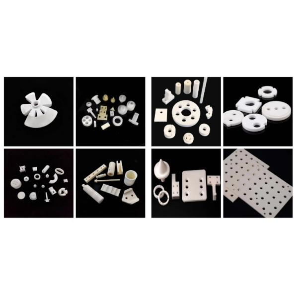 Industrial Electrical Technical Machinery Heat Resistant Alumina Ceramics Structural Parts