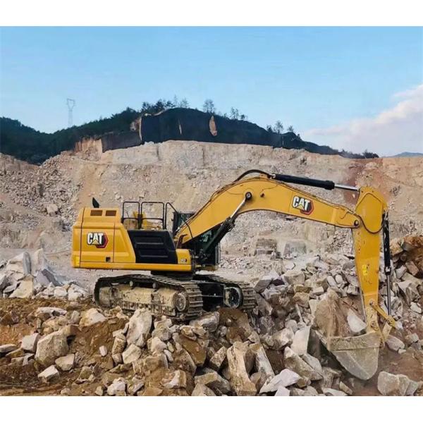 Second Hand Crawler Excavator Yellow Used Excavator Machine