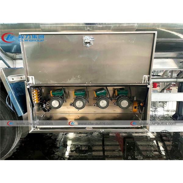 2 Axle 35CBM JOST BPW Axle Tanker Semi Trailer For Diesel Delivery