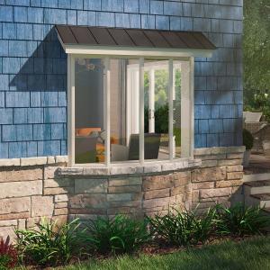 Quality Double Glazed Aluminium Bow Window For Garden Corner Balcony Hurricane Resistance wholesale