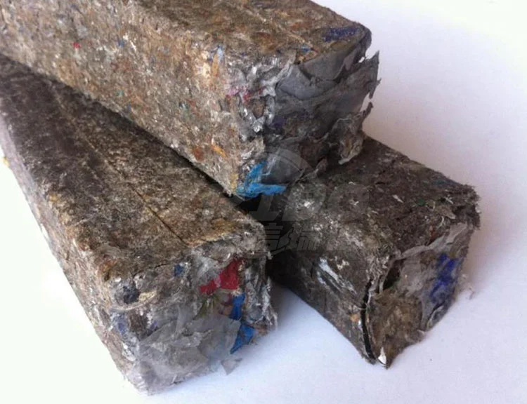 RDF Briquette Press Machine for Waste Textile and Cardboard