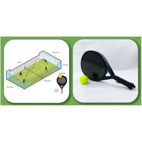 Custom Padel Tennis Racquet Diamond 12k Beach Tennis Paddle Racket