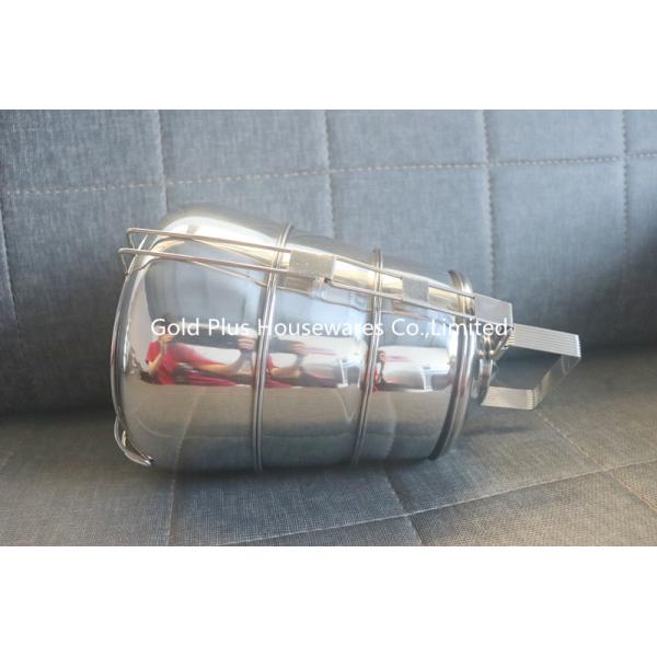 3 Tiers Stainless Steel Bento Lunch Box Multi Layer Stackable Tiffin Food Container