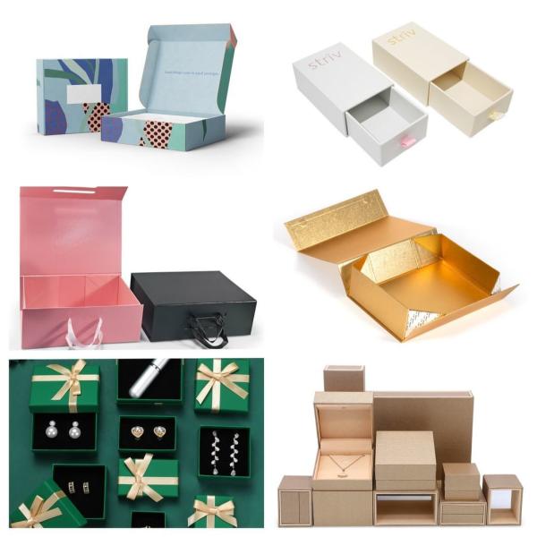 Custom Pink Clothes Jewelry Cosmetic Makeup Food Electronic Folding Mailer Corrugated Carton Woman Gift Box Storage Shipping Moving Packaging Packing Boxes