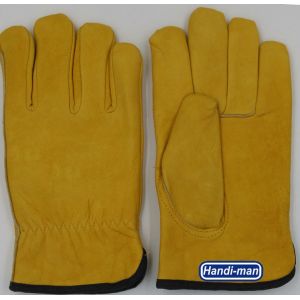 Buy cheap 10 inch Cow Grain Leather Working Gloves from wholesalers