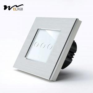 Quality 250V Wifi Wall Light Switch LED Light Spare Parts 3 Gang Smart Light Switch wholesale