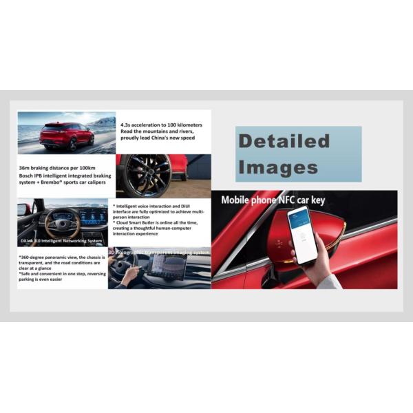 Dual Motor 380KW BYD EV Car New Energy Vehicle With Blade Battery