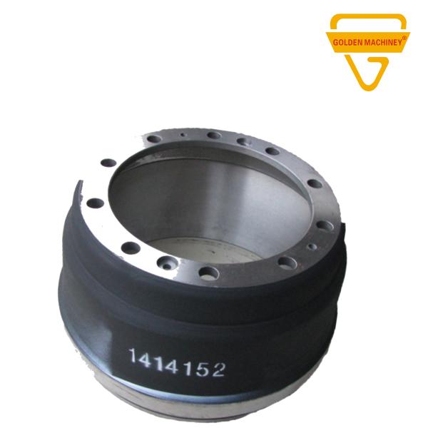 Scania Drum Brake Pads 1414153 1414152 Truck Brake Spare Parts