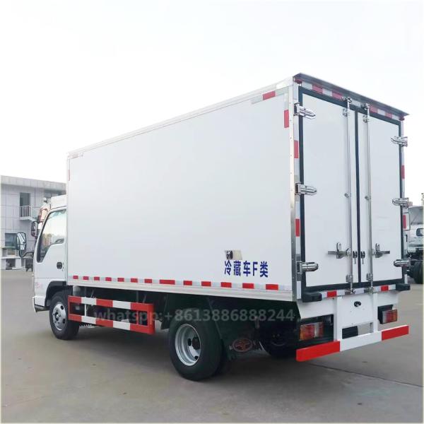 Original Factory High Quality JMC 4*2 Single Row Wide Cab Van Refrigerator Truck Chill Transporter Cool Chain Vehicle