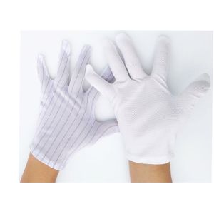 Water Proof Surgical Sterile Gloves , Medical Rubber Gloves Slippy Prevention