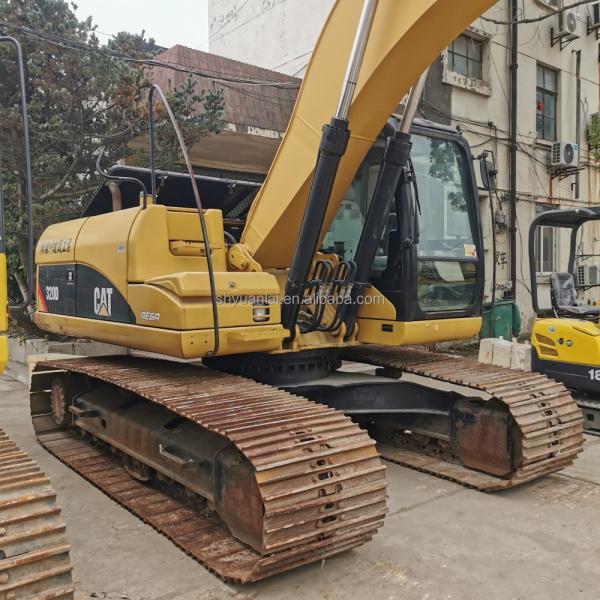 Original CAT 320C Excavator High Work Efficiency with Hydraulic Pump and Original Paint