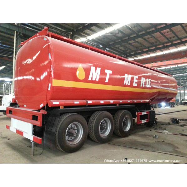 Oil Tank Full Trailer (Customizing 2-3-4 Axles Dolly Tanker 10CBM -30 For Palm Oil Crude Fuel / Petrol Oil Delivery