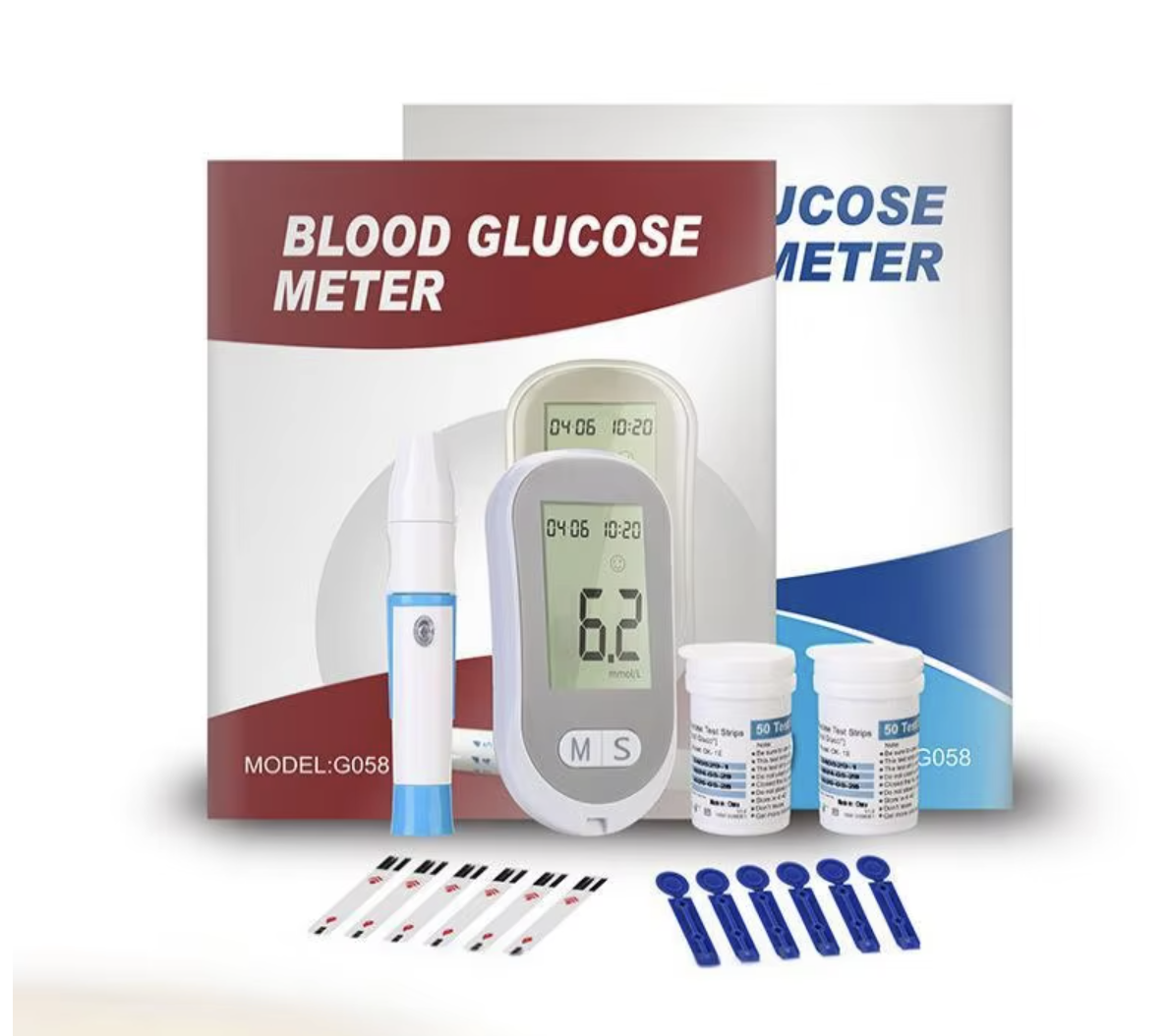 ISO 13485 Medical Diagnostic Equipment Blood Glucose Meter Customized