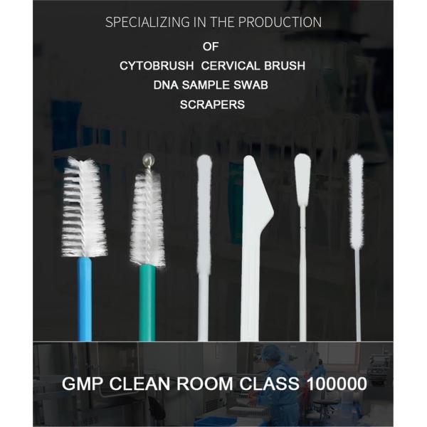 Hygienic Disposable Sampling Swab , 148mm Chlamydia Endocervical Swab