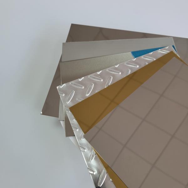 8K mirror Finish 304 Stainless Steel Plate Sheet 48" Width 30 Ksi Yield Strength