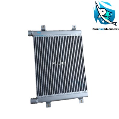 Hot sale good quality PC60 6D102 oil cooling radiator for KOMATSU excavator