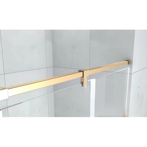 Customizable Shower Door Wall Profile Rustproof Bathtub Sliding Door Frame