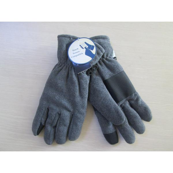 Winter gloves for Men and Woven--Fleece Glove--Polyester glove-Touch screen glove for Smrt touch--Iphone Use