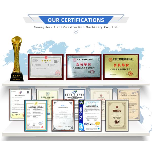Company certifications