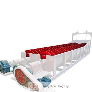 China Double Drum Spiral Sand Washing Machine For Sri Lanka Sand Cleaning on sale