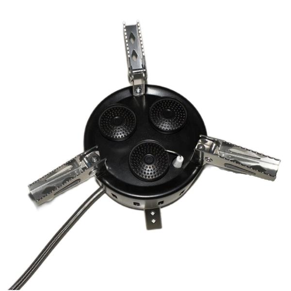 12cm High Level Stainless Steel Portable Gas Stove Your Perfect Outdoor Companion