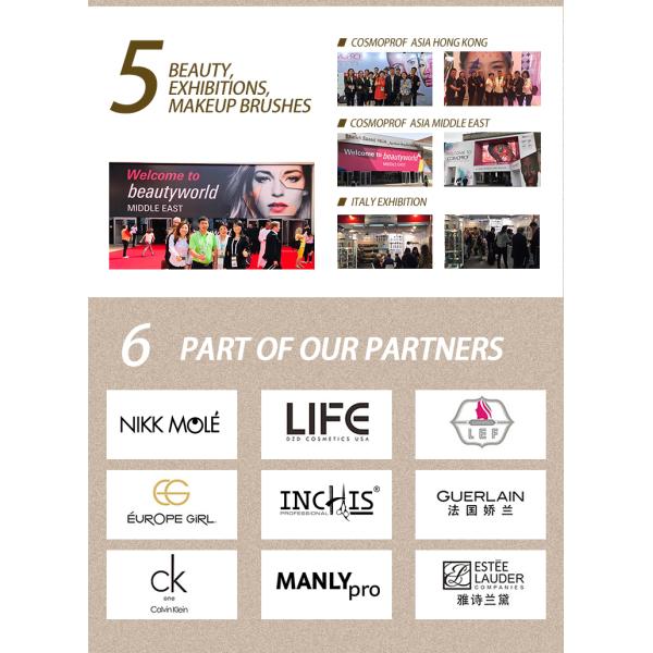 TOUCH UP 14 Eyeliner Eyebrow Wood Brush Luxury Vegan Design Custom Private Label