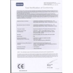 Guangzhou Lumileds Lighting Co., Ltd. Certifications