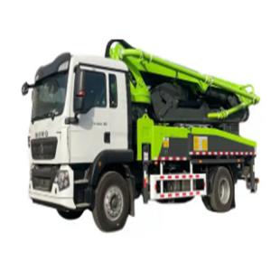 China SINOTRUK 33m 37m 6X4 EUROII 440 Horsepower Heavy Duty Concrete Pump Truck  Three Axle Cement Concrete Mixer Pump Truck on sale