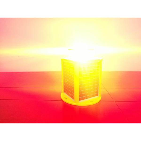 Safe Solar Navigation Lights / Marine Solar Lights With Remote Control Function