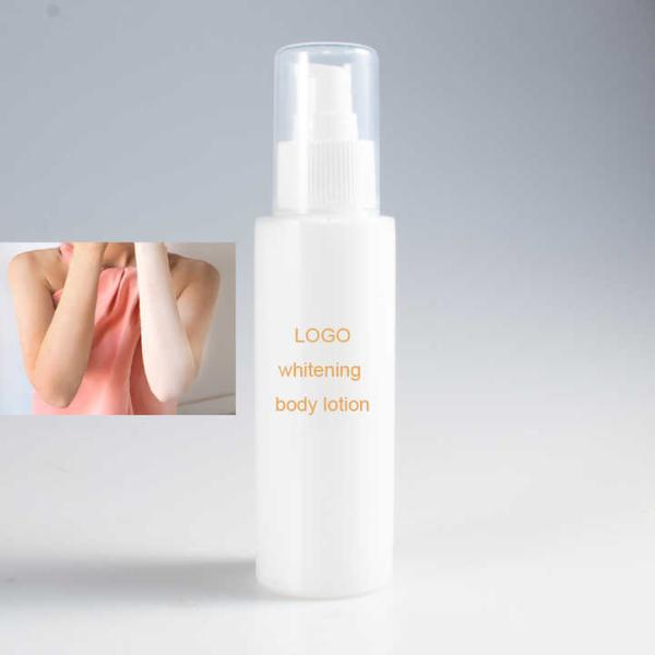Whitening nourishing moisturizer body lotion cream product display