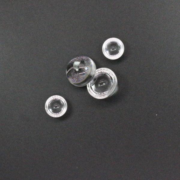 High Precision Balanced Abberration Optical Glass Coated Spherical Glass Half Ball Optical Lens
