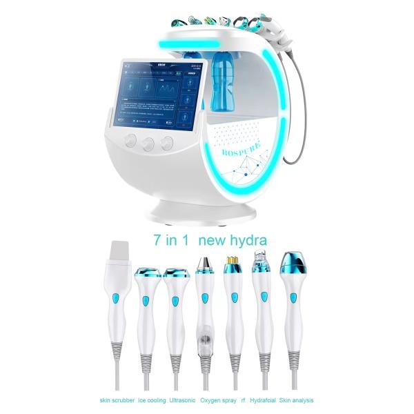 Multifunctional Hydrafacial Machine 7 In 1 Hydrafacial Microdermabrasion Machine Stationary