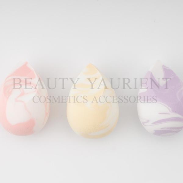 ISO14000 Colorful PU Makeup Puff Sponge Egg Beauty Blender Customized Logo