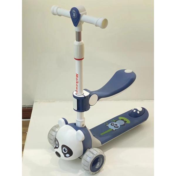 Lightweight Toddler Kids 3 Wheel Scooter With Led Light Eco Friendly