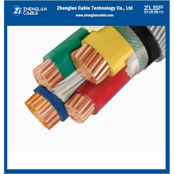 0.6/1kv CU/XLPE/SWA/PVC LV Power Cable Undergroud Cable XLPE Insulated Steel Wire Armored 4x70sqmm IEC60502-1