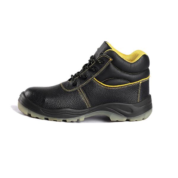 Shengjie Work Industrial Construction Genuine Steel Toe Leather Construction Labor Steel Toe Safety Shoes