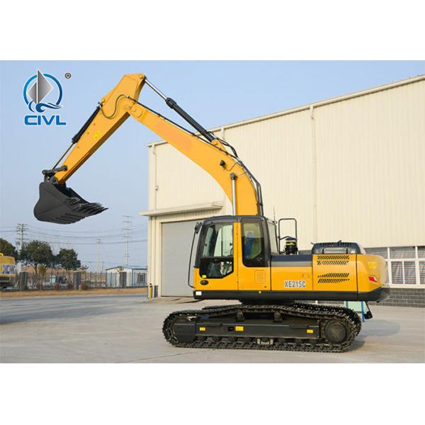 New 21 Ton Excavator XE215C With ISUZU Engine Bucket Capacity1m3