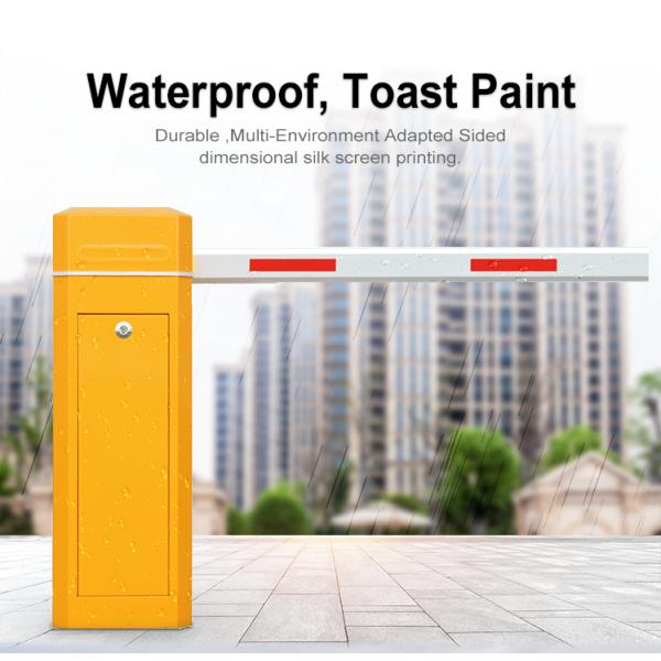 High Speed Straight Fold Arm Fence Barrier Gate For Car Parking Management