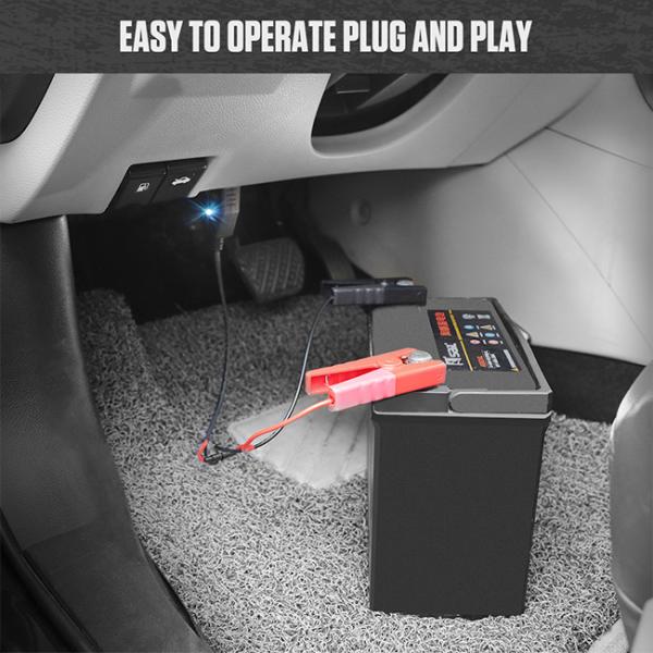 2cm Width Car Spares Parts ECU Connector OBD2 Battery Memory Saver 12v