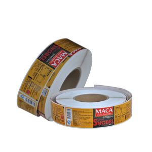 Bodywash Bottle Label Sticker Printing , Embossing Weatherproof Matte Sticker